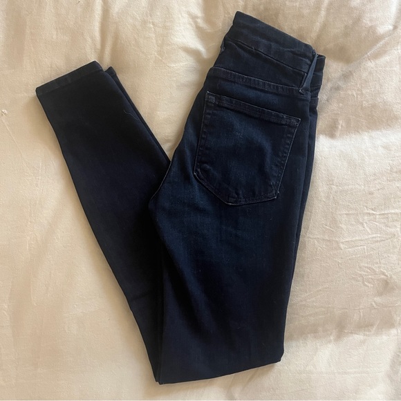 Good American Good Legs High Waisted Skinny Jeans Size 00/24 - Picture 1 of 2